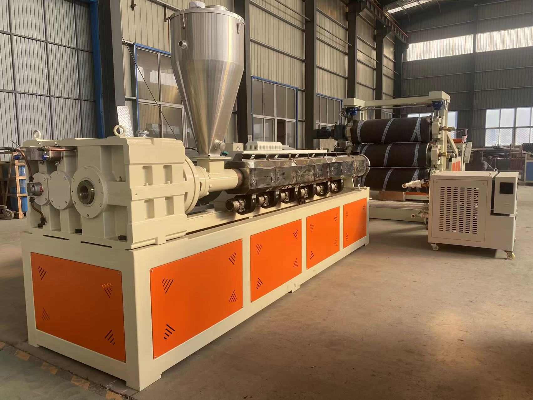 Γραμμή Παραγωγής Διαφανών Κρυστάλλινων Πλακών PVC