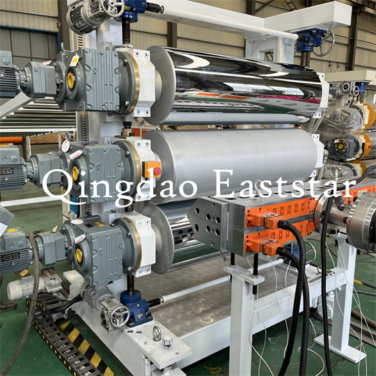 Φύλλο Τρικύλινδρο Calender Forming Machine